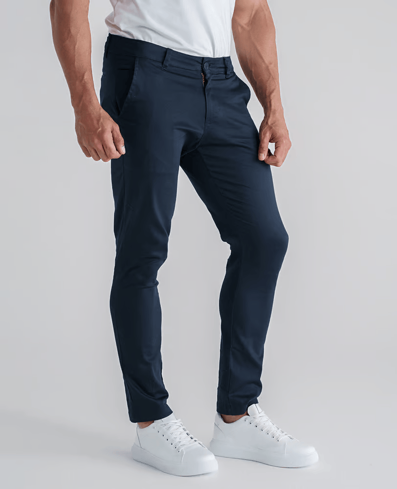 Calça de Alfaiataria Sarja Masculina (Oferta Exclusiva)