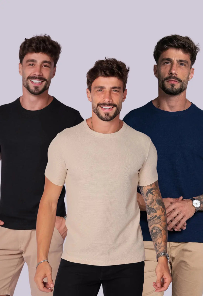 Kit Camiseta Tricot | Monte Seu Kit