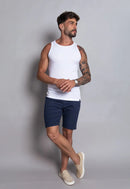 Camiseta Regata Americana Masculina Branca