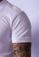 Camiseta Zíper Branca