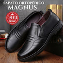 Sapato Ortopédico 2 Pares (PRETO E MARROM) + Carteira e Cinto