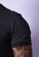 Camiseta com Zíper Chumbo