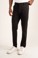 Calça de Alfaiataria Slim de Poliamida com Ajuste