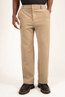 Calça de Alfaiataria Masculina Malha Super Stretch Reta
