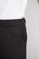 Calça Alfaiataria Masculina em Malha Premium com Ajuste Lateral