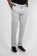 Calça Alfaiataria Masculina em Malha Premium com Ajuste Lateral