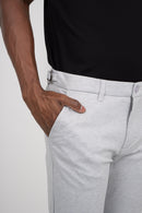 Calça Alfaiataria Masculina em Malha Premium com Ajuste Lateral
