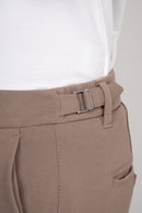 Calça Alfaiataria Masculina em Malha Premium com Ajuste Lateral