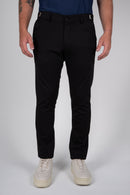Calça Alfaiataria Masculina em Malha com Ajuste Fivela de Ferro