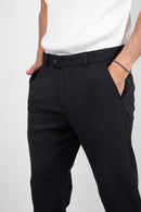 Calça Alfaiataria Malha Masculina Super Stretch