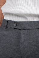 Calça Alfaiataria Malha Masculina Super Stretch