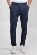 Calça Alfaiataria Malha Masculina Super Stretch