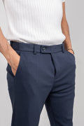 Calça Alfaiataria Malha Masculina Super Stretch