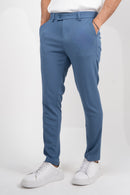 Calça Alfaiataria Malha Masculina Super Stretch