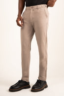 Calça de Alfaiataria Slim de Poliamida com Ajuste