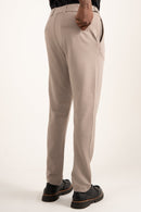 Calça de Alfaiataria Slim de Poliamida com Ajuste
