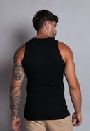 Camiseta Regata Americana Masculina Preta
