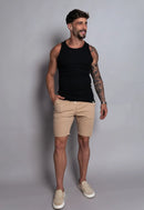 Camiseta Regata Americana Masculina Preta