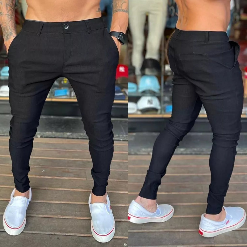 calça alfaiataria masculina bengaline preta exclusiva