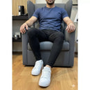 calça alfaiataria masculina bengaline preta exclusiva