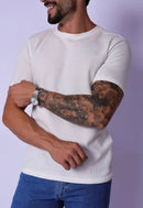 Camiseta Masculina Tricot Branca