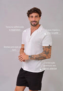 Camisa Masculina Tricot Branca