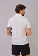 Camisa Masculina Tricot Branca