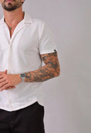 Camisa Masculina Tricot Branca