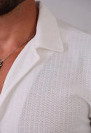 Camisa Masculina Tricot Branca
