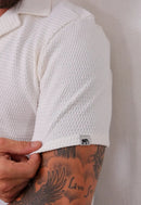 Camisa Masculina Tricot Touch Branca