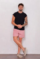 Camiseta Regata Tricot Preta