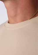 Camiseta Masculina Tricot Bege