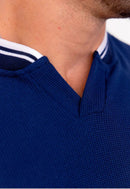 Camiseta Tricot Italiana Azul Marinho