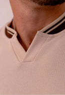 Camiseta Tricot Italiana Bege
