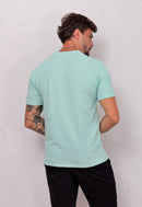 Camiseta Masculina Tricot Verde Claro