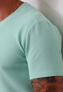 Camiseta Masculina Tricot Verde Claro