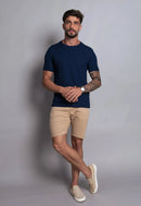 Camiseta Masculina Tricot Azul Marinho